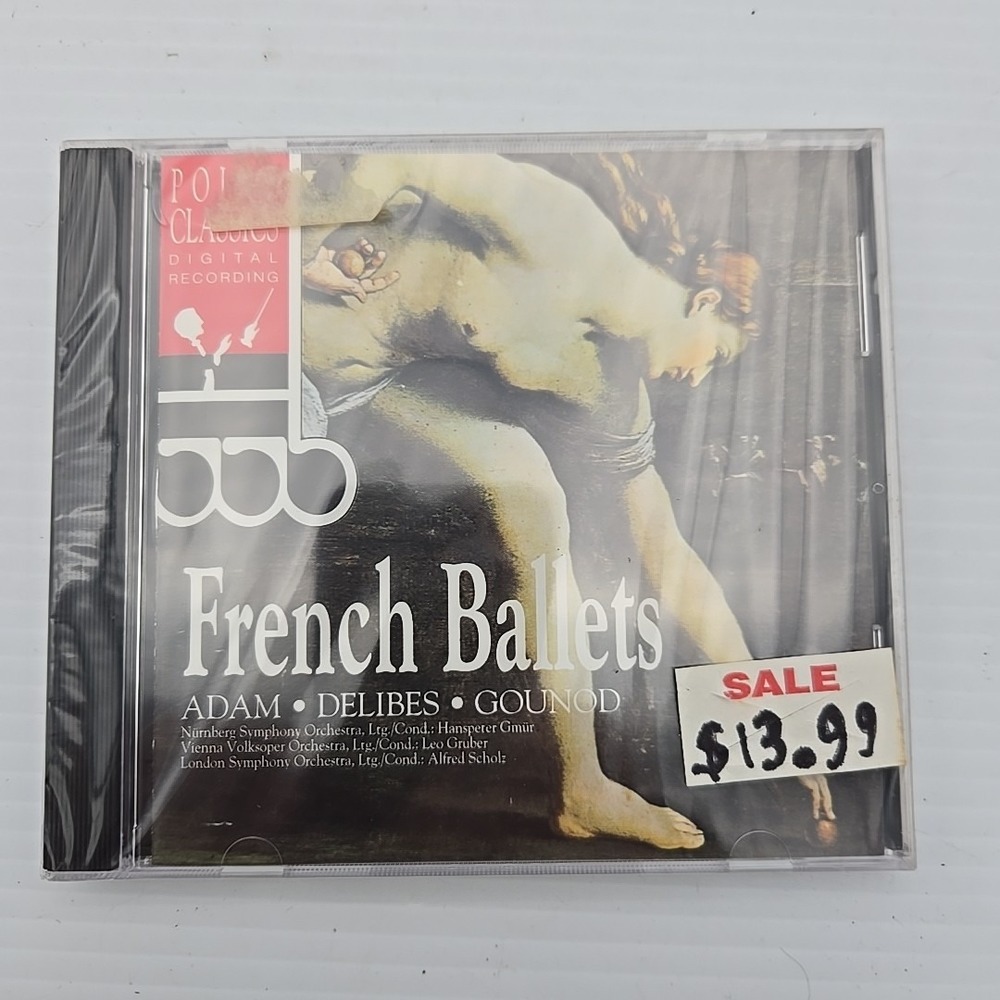 VTG French Ballets NEW CD 1994 Adam Delibes Gounod Point Classics GERMANY